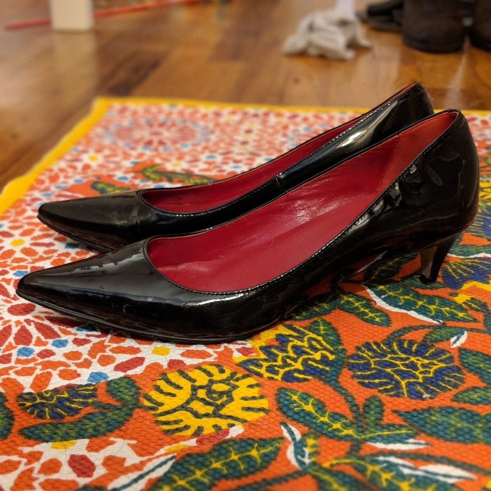 Cole Haan Air Juliana Patent Leather Heels